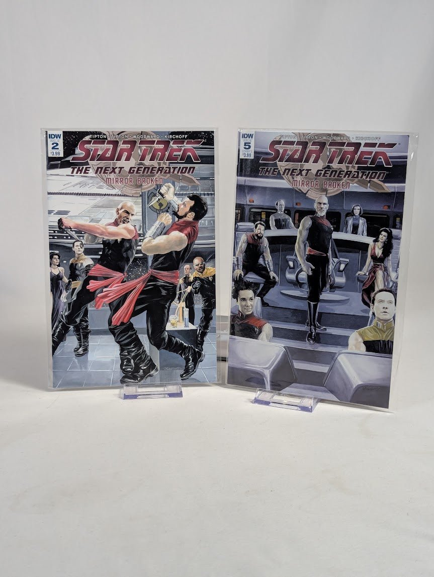 Star Trek The Next Generation Mirror Broken (2017) Issues 2 - 5 Comic Book Bundle