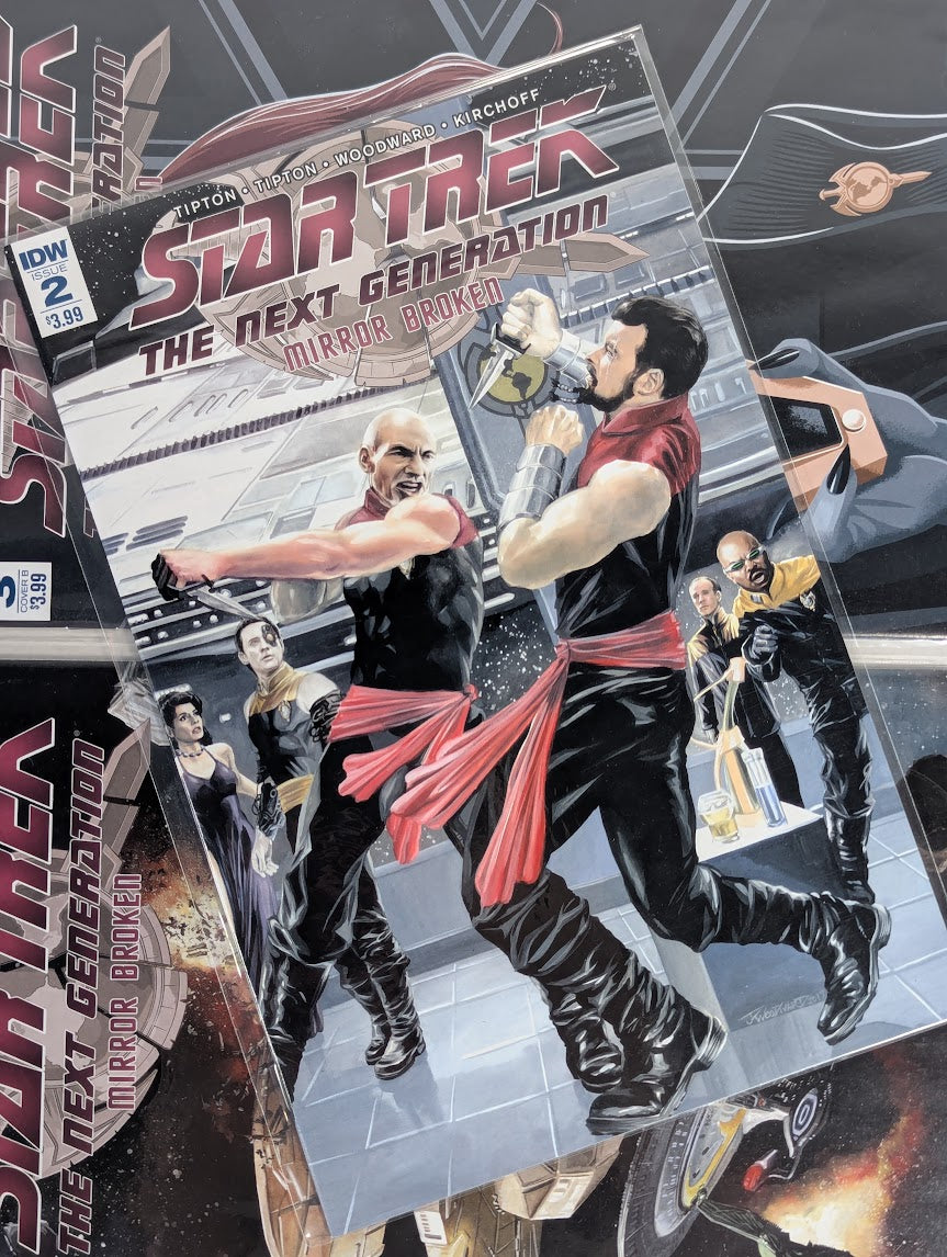 Star Trek The Next Generation Mirror Broken (2017) Issues 2 - 5 Comic Book Bundle