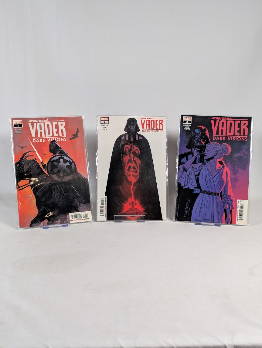 Star Wars Vader Dark Visions (2019) Issues 1 - 3 Comic Book Bundle