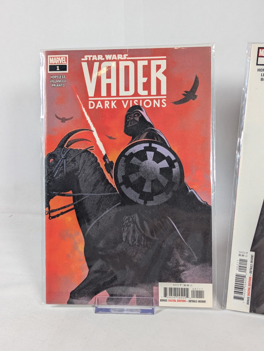 Star Wars Vader Dark Visions (2019) Issues 1 - 3 Comic Book Bundle
