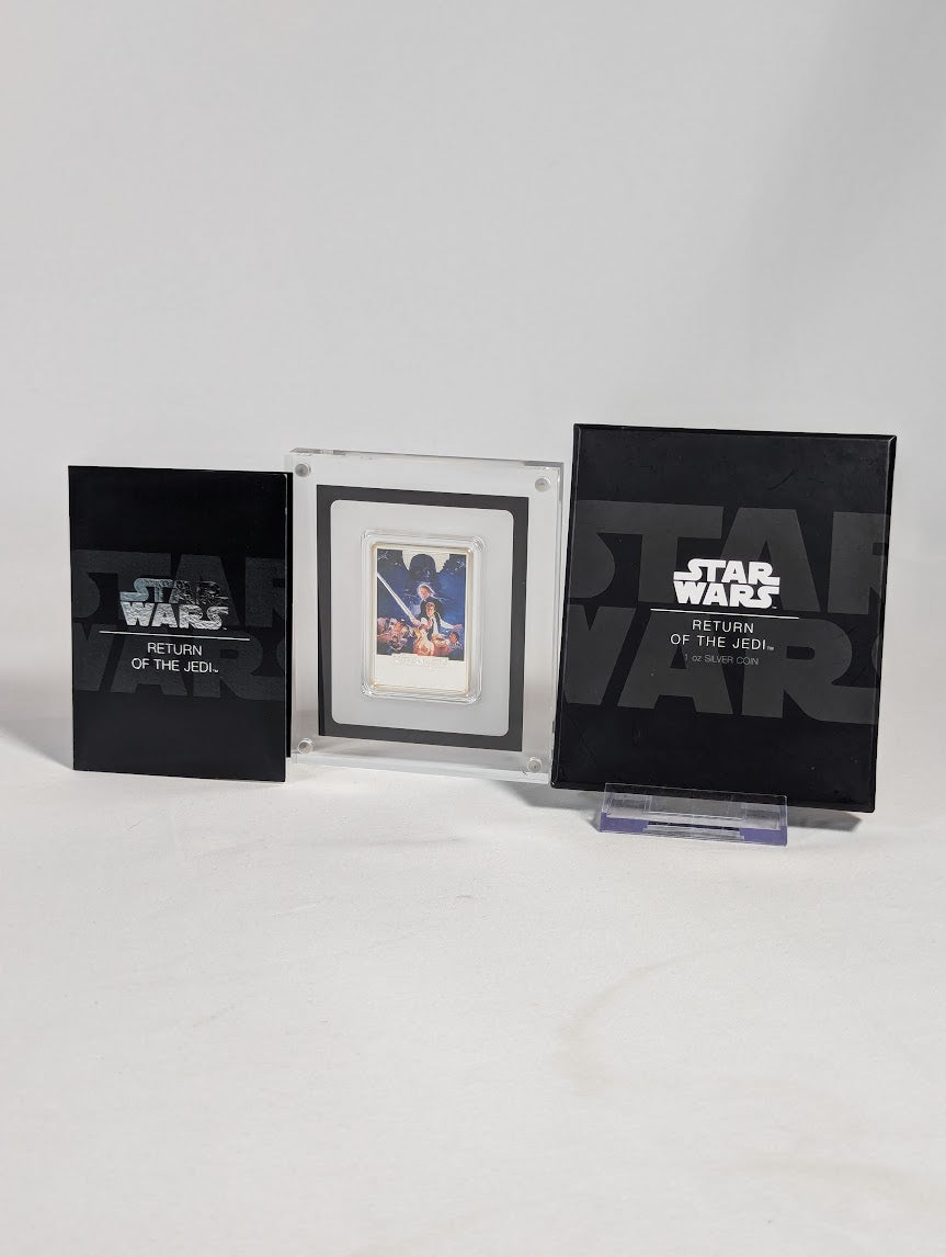 Star Wars Return of the Jedi 2017 NIUE New Zealand Mint Poster Collection 1 oz Silver Coin