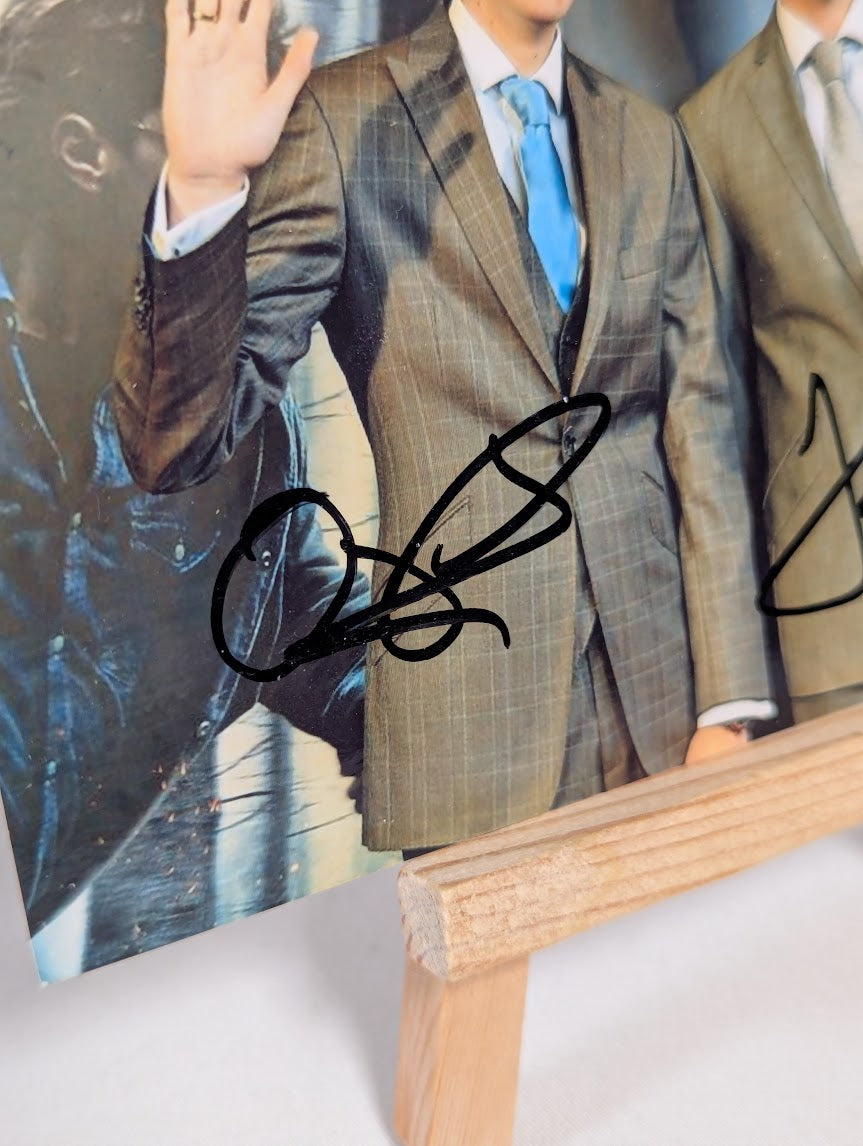 Harry Potter Fred & George Weasley 14 x 9cm Print Signed by James & Oliver Phelps (No COA)