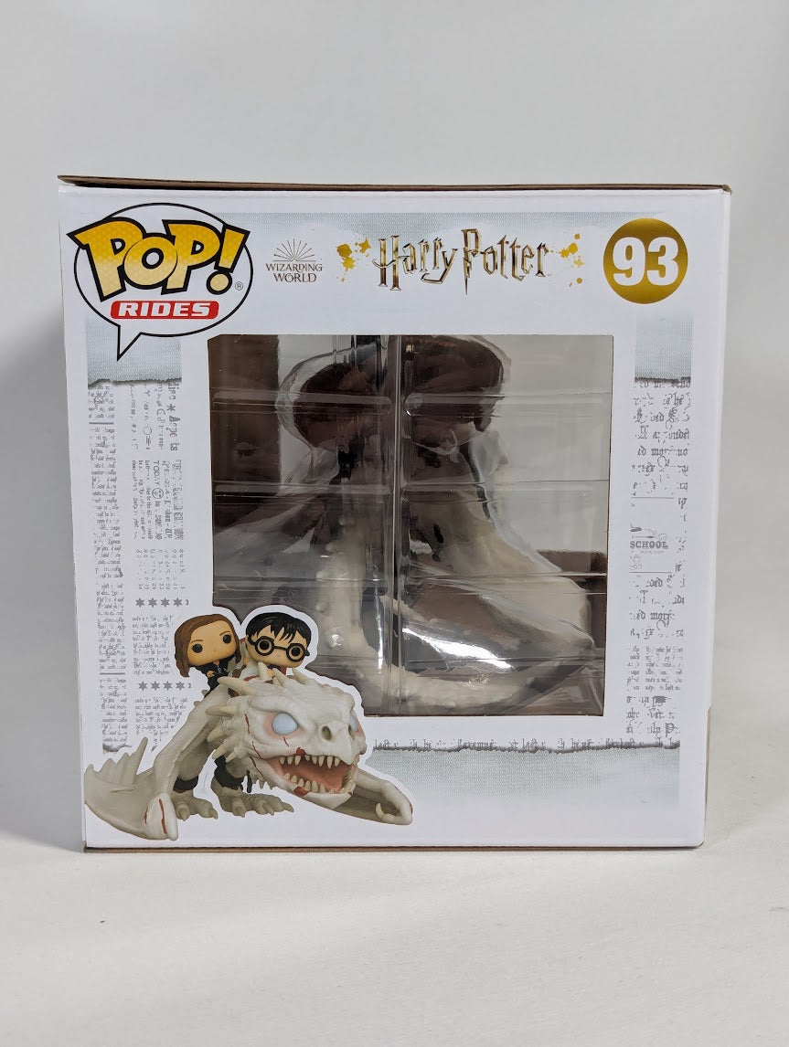Harry Potter Ukrainian Ironbelly With Harry, Ron & Hermione Funko Pop! Rides Vinyl Figure #93