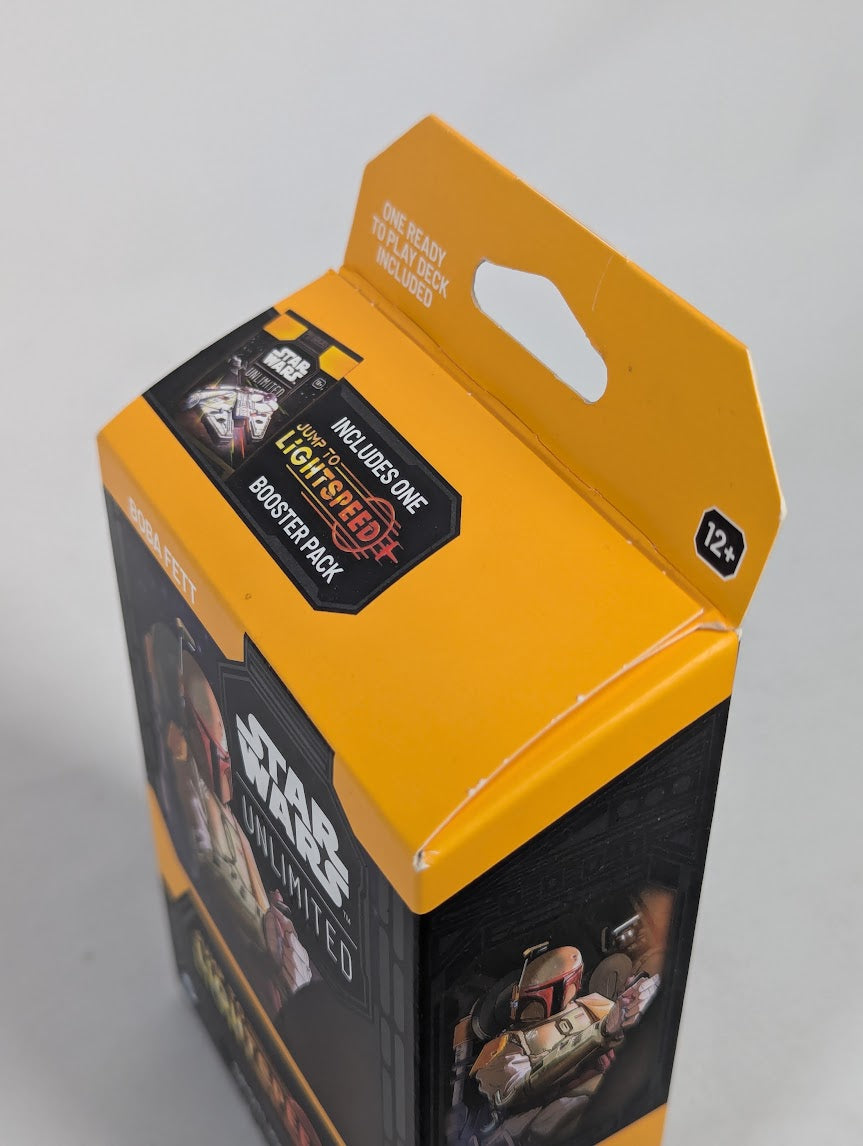 Star Wars Unlimited Jump to Lightspeed Boba Fett Spotlight Deck