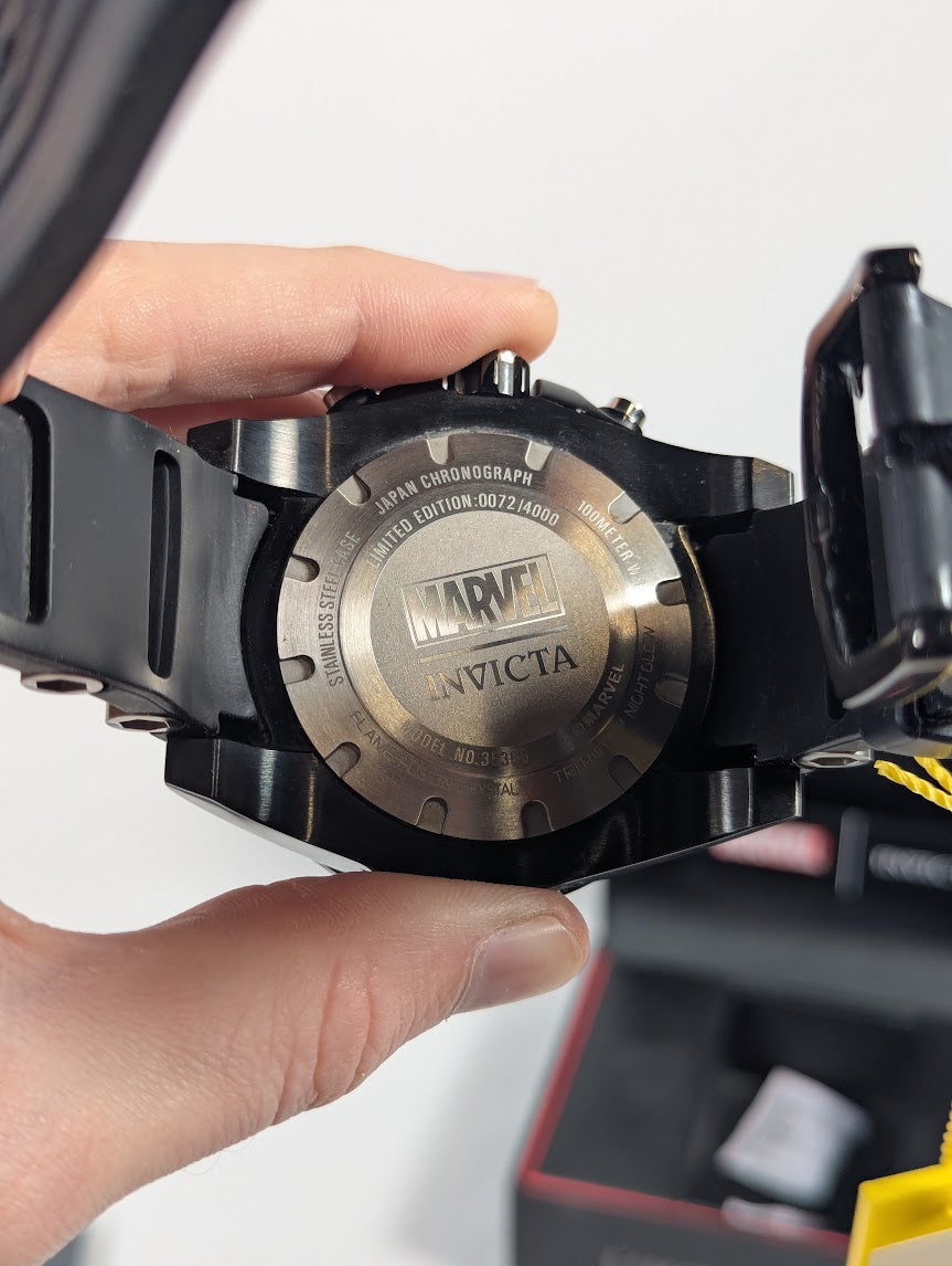 Marvel x Invicta The Punisher Limited Edition 72/4000 Watch (Model 35365)