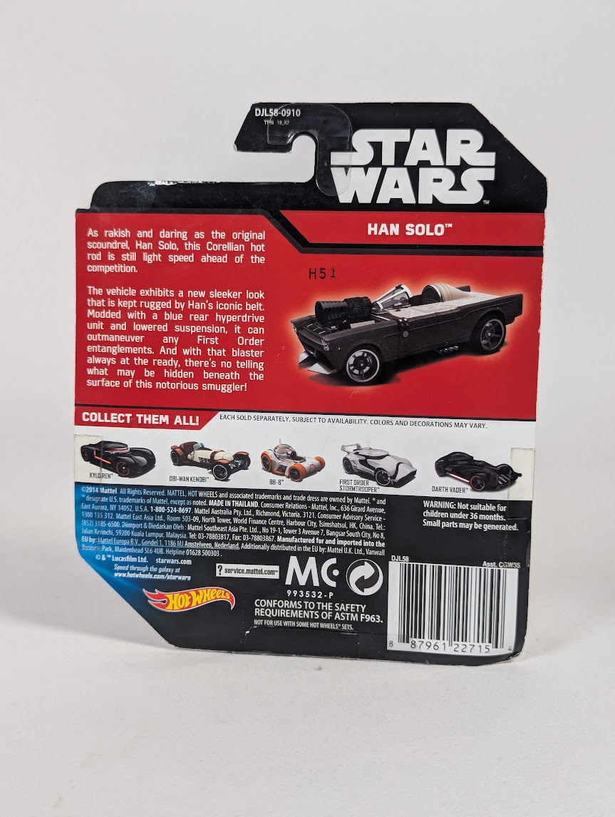 Star Wars Hot Wheels Bundle of 14 Cars / Ships
