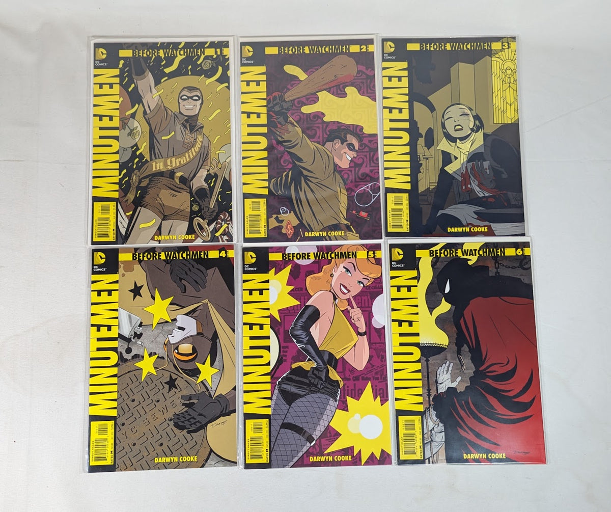 DC Comics Before Watchmen (2012) & Doomsday Clock (2017) Comic Book Bundle