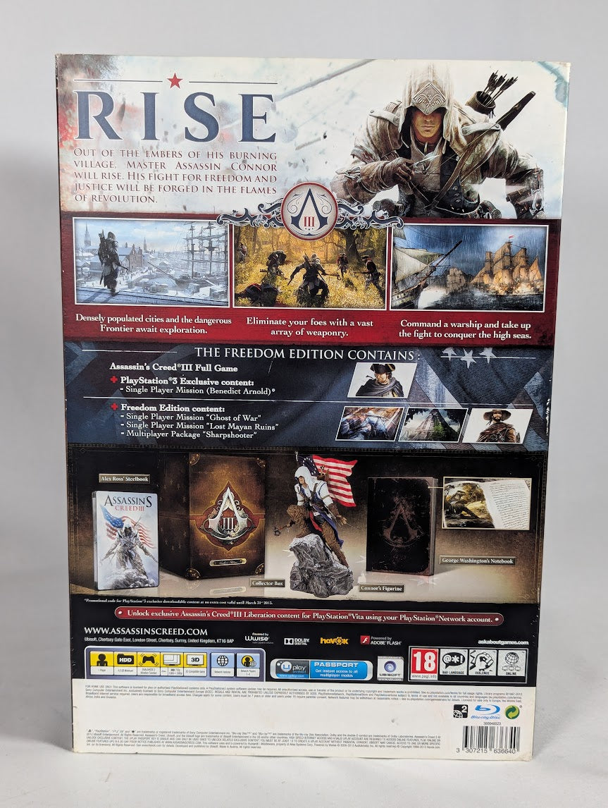 Assassin's Creed III Freedom Collector's Edition PS3