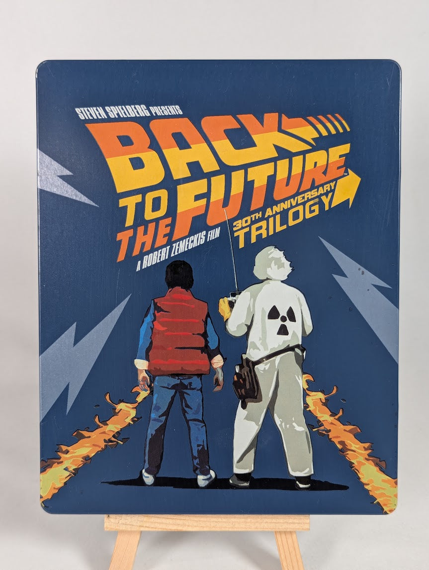 Back to the Future 30th Anniversary Trilogy Blu Ray Steelbook