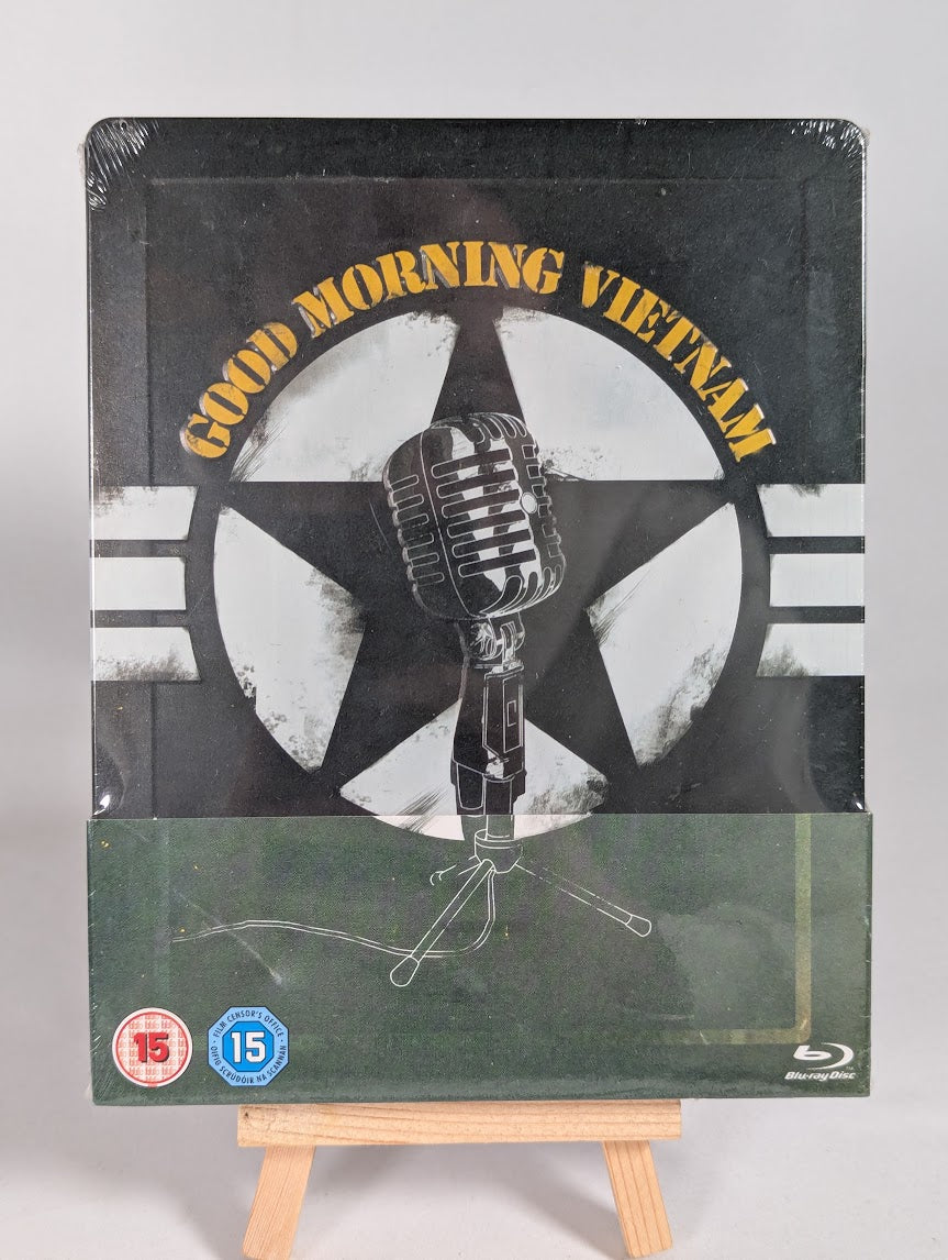 Good Morning Vietnam Blu Ray Steelbook (Sealed)