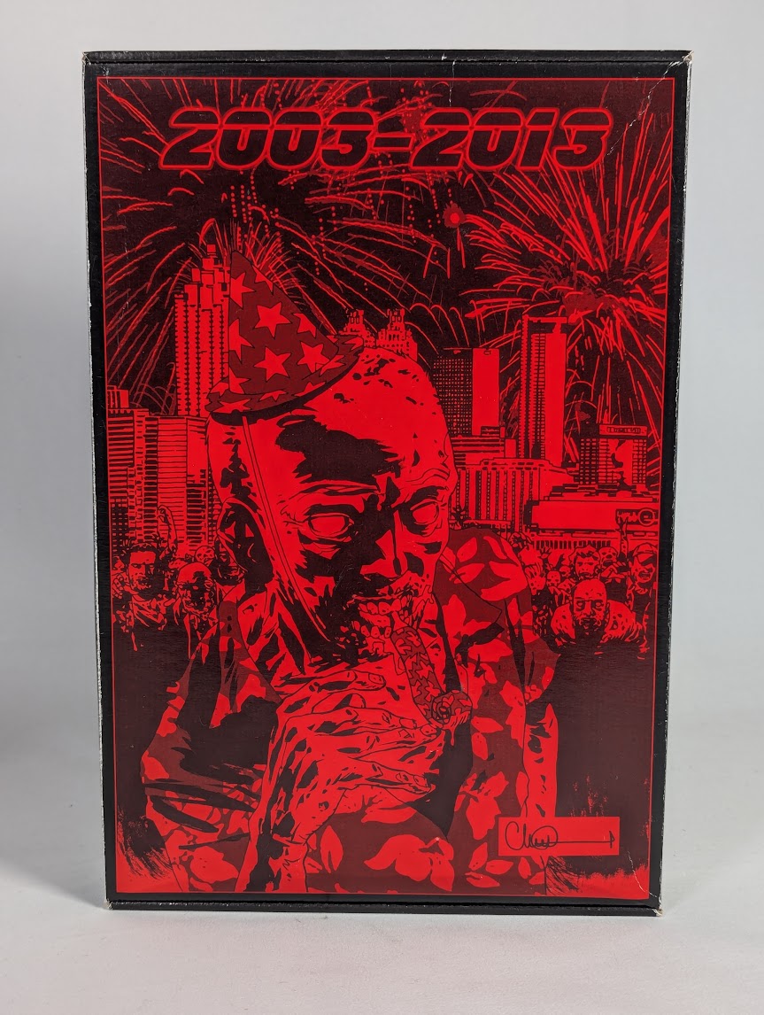 The Walking Dead 2003 - 2013 Ten Year Anniversary Charlie Adlard Signed Comic Book Box Set (Includes 14 Variant Covers) (Limited Edition 68 / 650)
