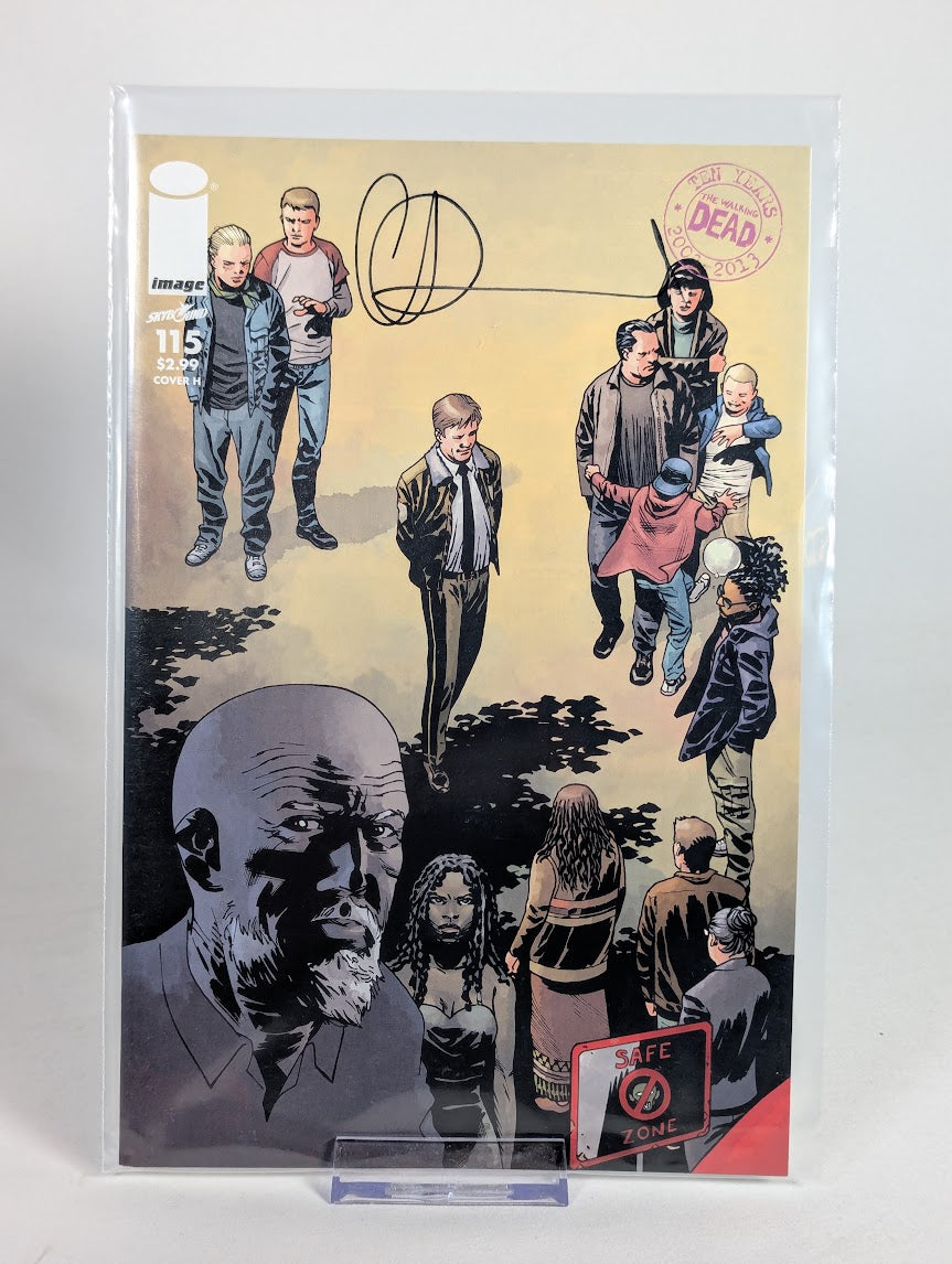 The Walking Dead 2003 - 2013 Ten Year Anniversary Charlie Adlard Signed Comic Book Box Set (Includes 14 Variant Covers) (Limited Edition 68 / 650)