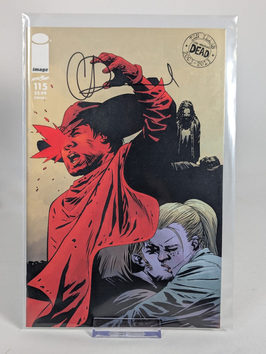The Walking Dead 2003 - 2013 Ten Year Anniversary Charlie Adlard Signed Comic Book Box Set (Includes 14 Variant Covers) (Limited Edition 68 / 650)