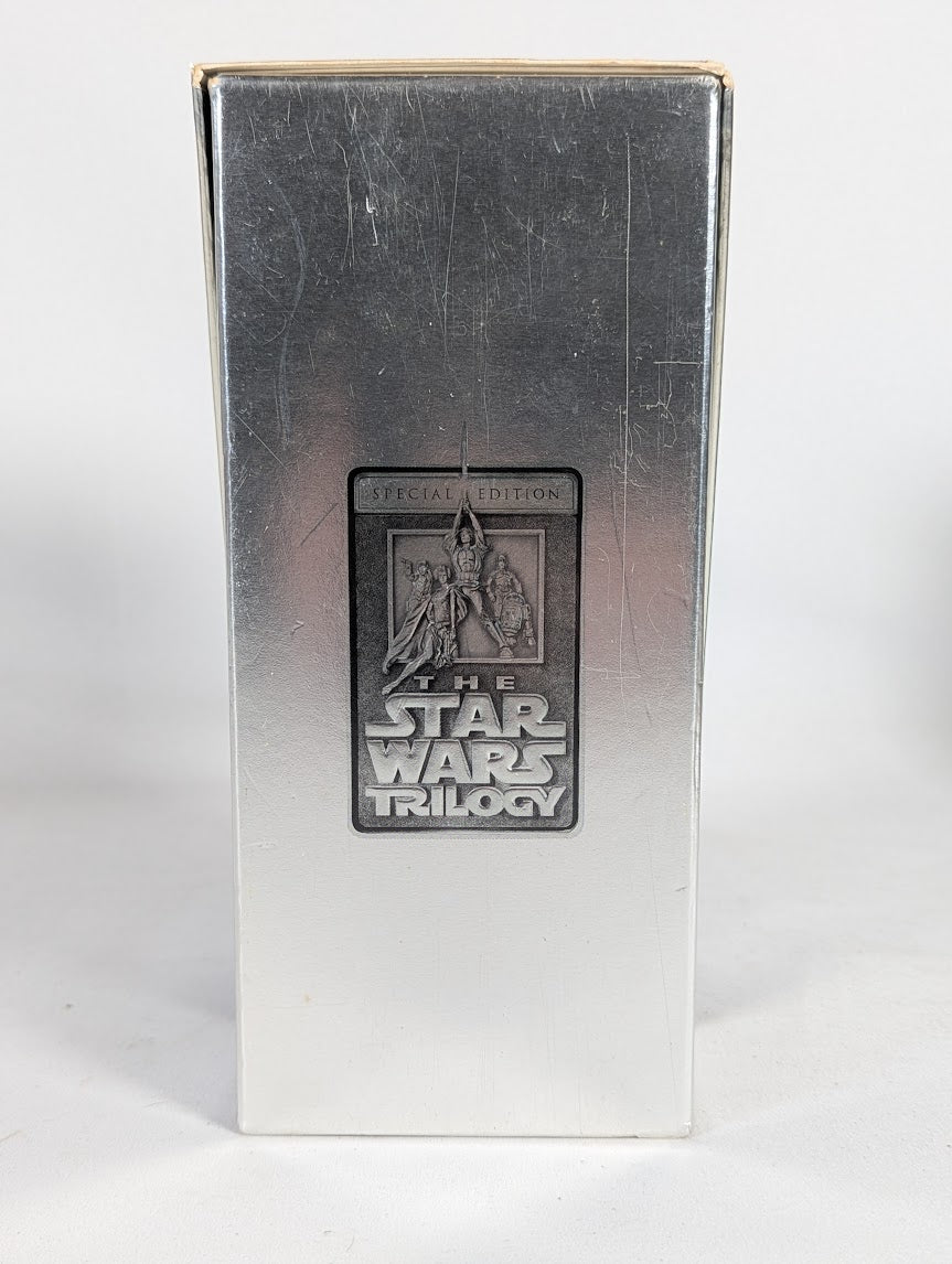 Star Wars Trilogy Special Edition (Silver) & Episode 1 + 2 Bundle of VHS Tapes