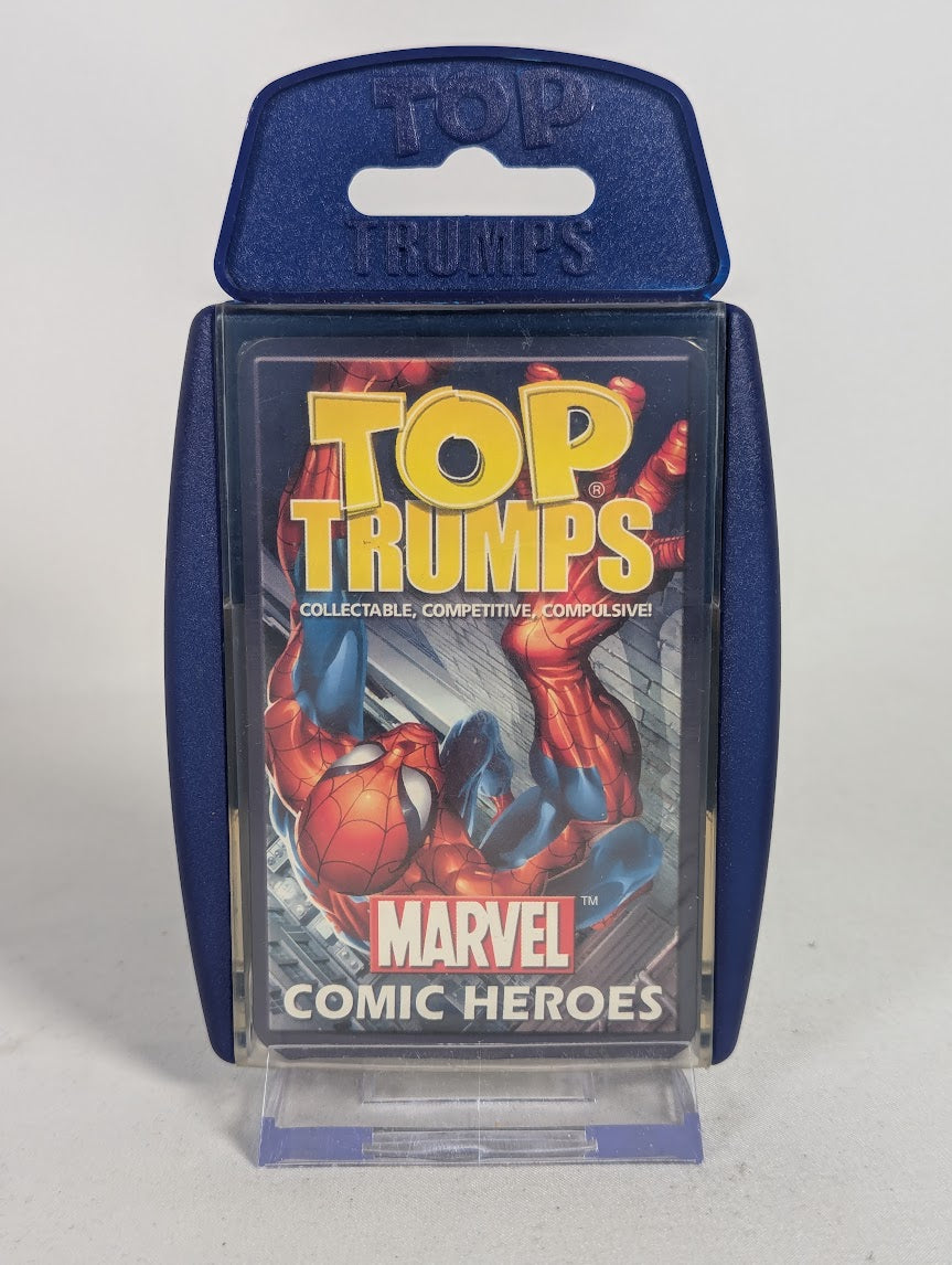 Top Trumps Marvel Comic Heroes 1 & 2 2003 Winning Moves Card Game Bundle