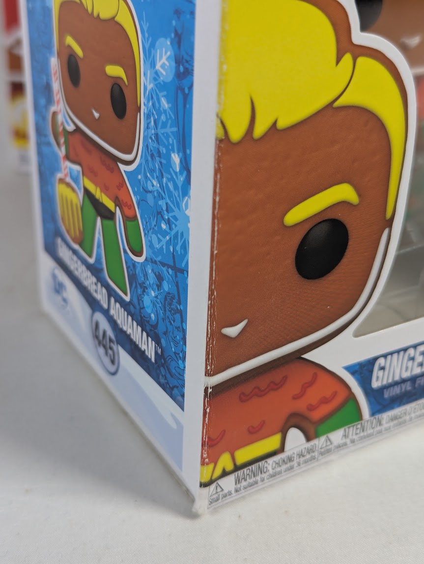 DC Comics Gingerbread Superheroes Bundle of 4 Funko Pop! Vinyl Figures