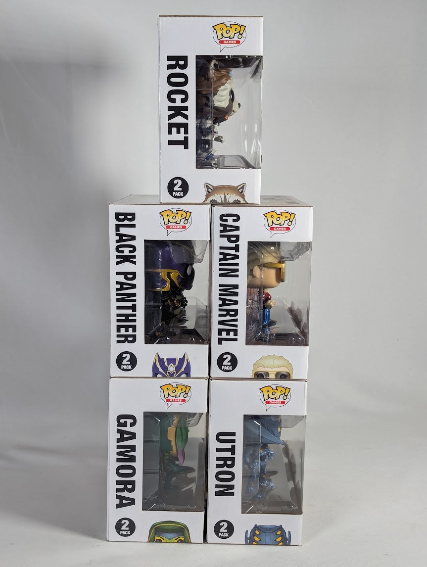 Marvel vs Capcom Infinite Gamerverse Complete Set Bundle of 5 Funko Pop! Vinyl Figure 2-Packs