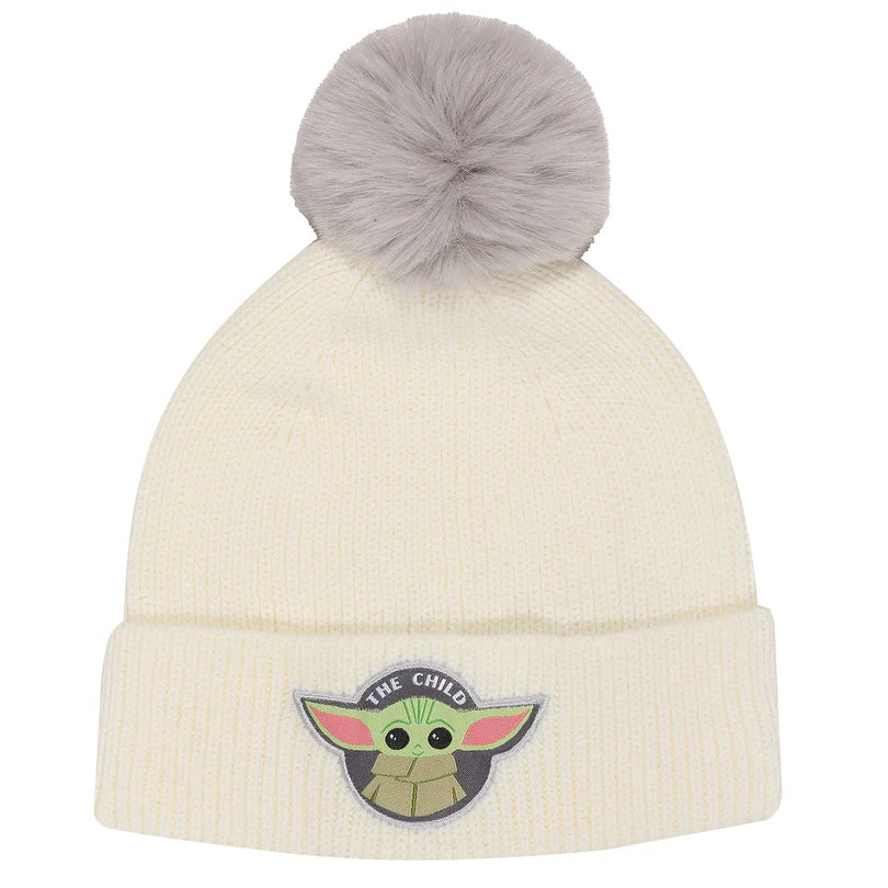 Star Wars The Child Grogu Unisex Pompom Beanie Hat
