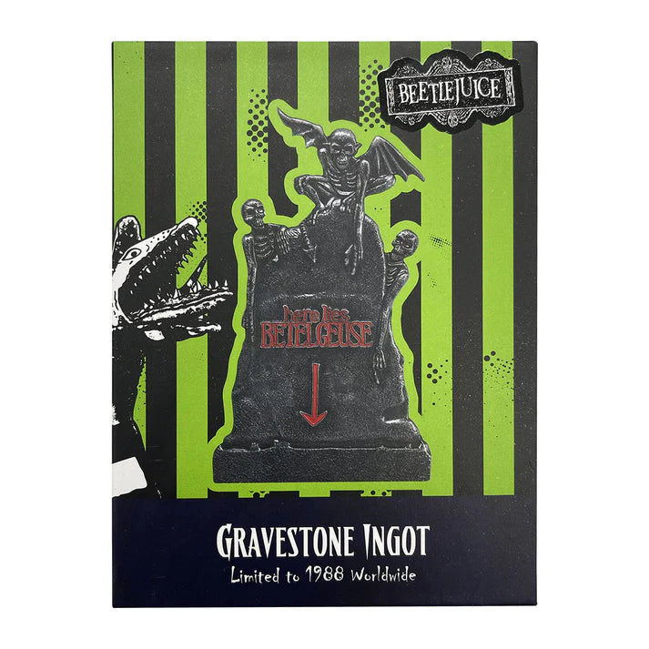 Beetlejuice Gravestone Limited Edition Ingot