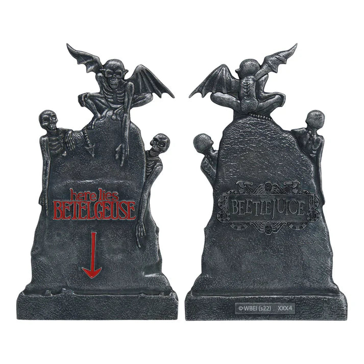 Beetlejuice Gravestone Limited Edition Ingot