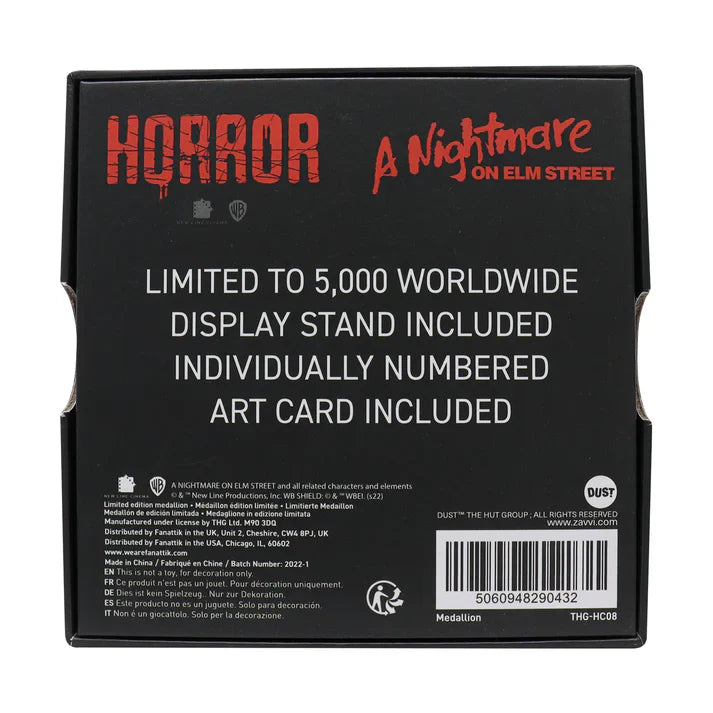 A Nightmare on Elm Street Limited Edition Medallion