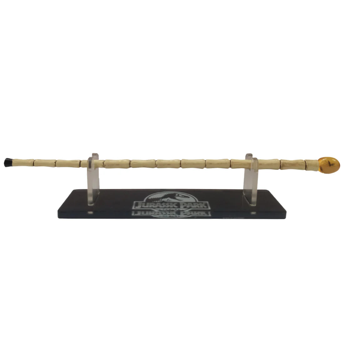 Jurassic Park Velociraptor Egg Statue & John Hammond Replica Cane Set