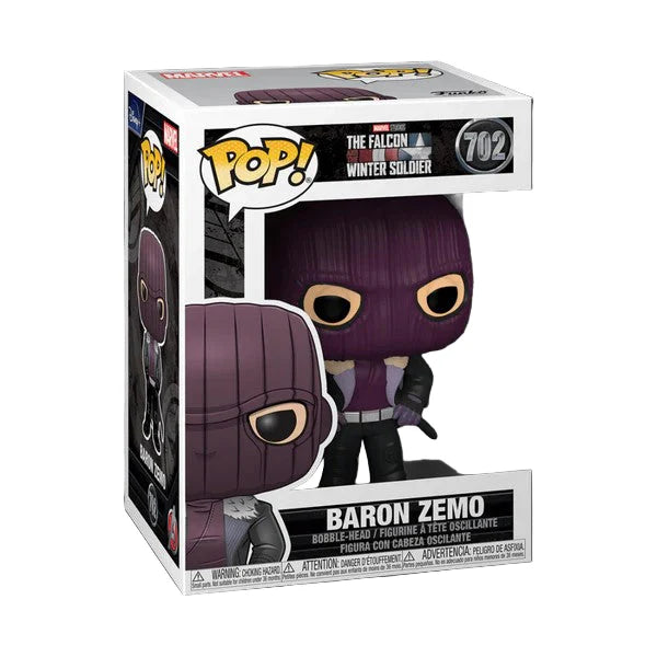 Marvel The Falcon and the Winter Soldier Baron Zemo Funko Pop! Vinyl Figure #702
