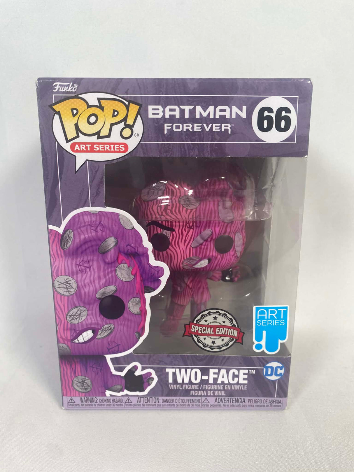 DC Comics Two-Face (Art Series) Funko Pop! Vinyl Figure #66