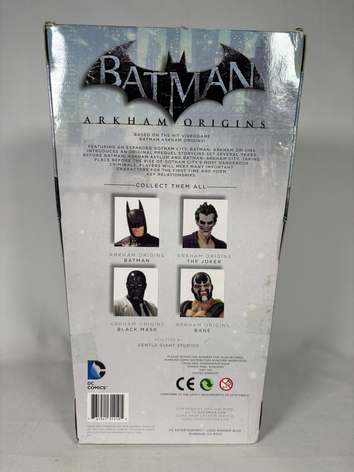DC Comics Batman Arkham Origins Bane DC Collectibles 2013 Action Figure