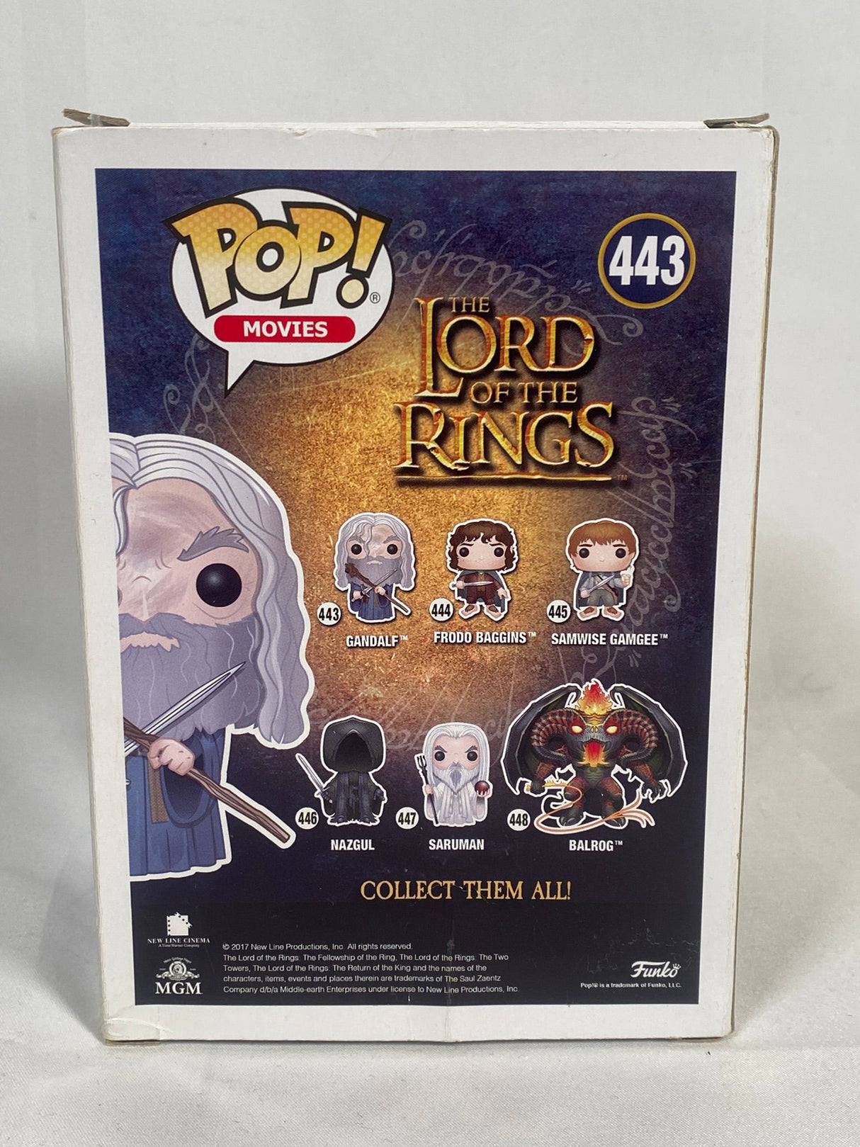 The Lord Of The Rings Gandalf #443 Funko Pop! Vinyl Figure