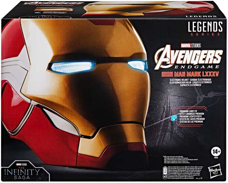 Avengers: Endgame Iron Man Mark LXXXV, Electronic Helmet – Marvel Legends