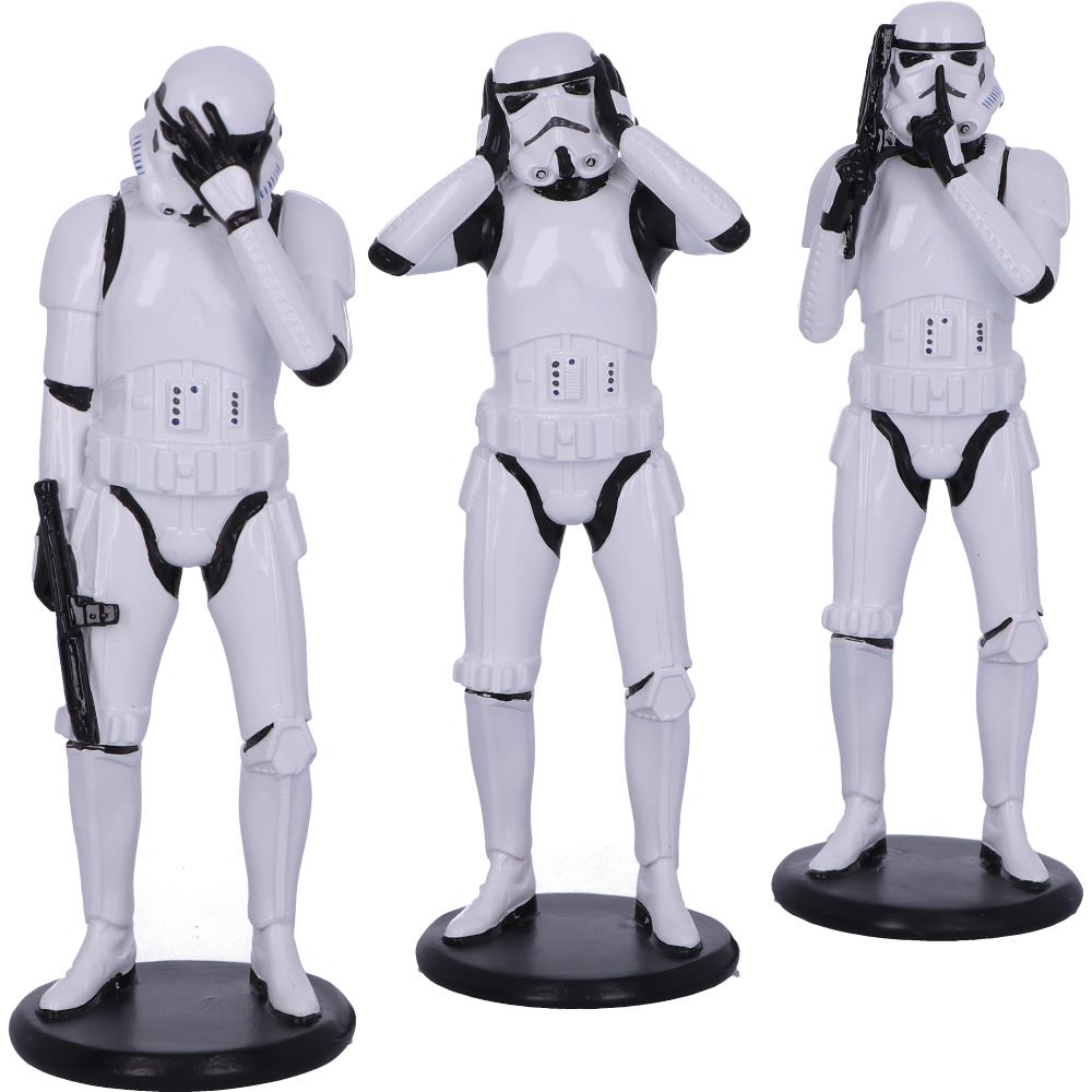 Star Wars Three Wise Stormtroopers Resin Figure 3-Pack
