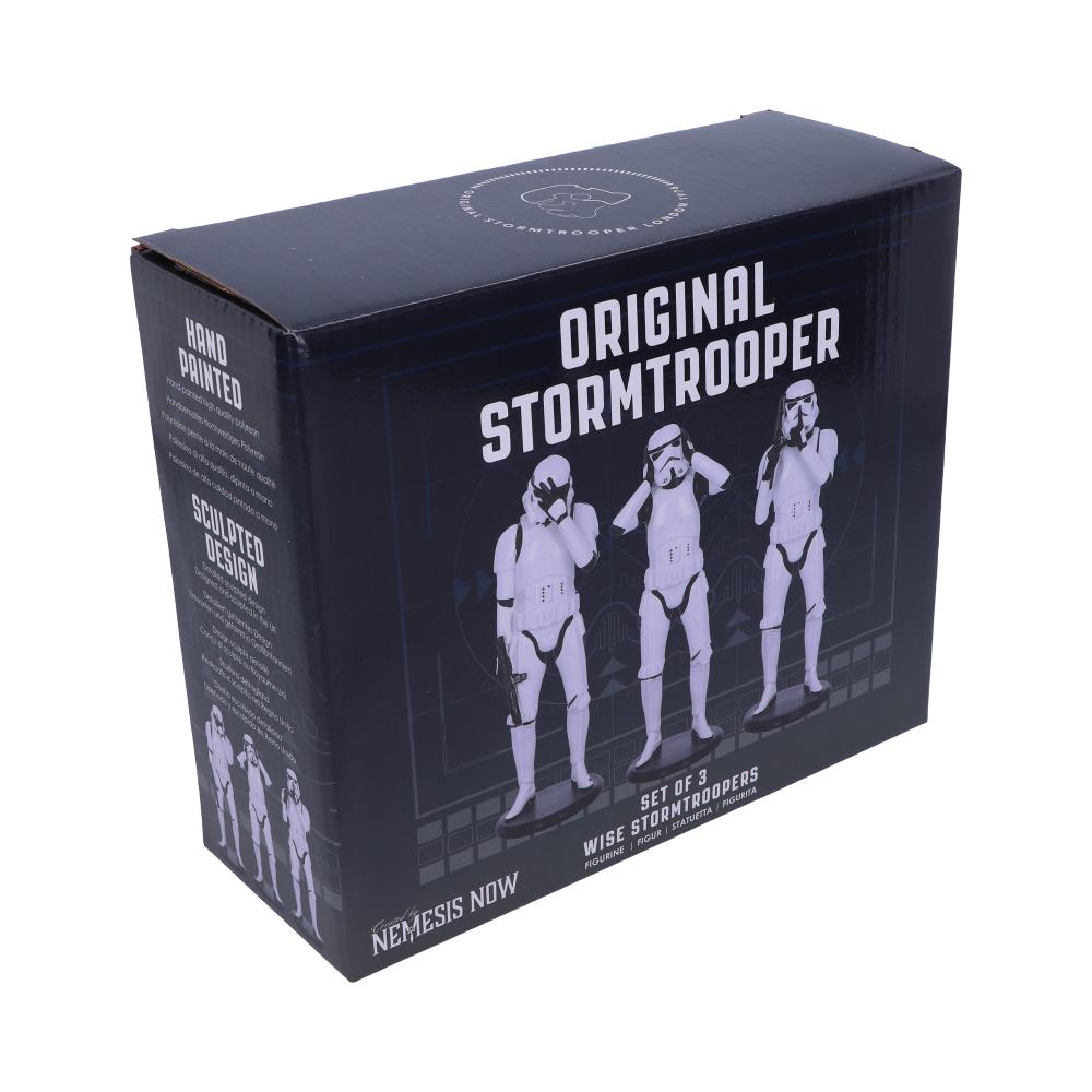 Star Wars Three Wise Stormtroopers Resin Figure 3-Pack