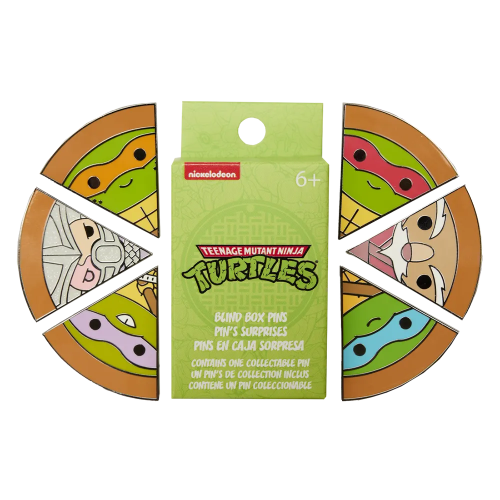 Teenage Mutant Ninja Turtles Pizza Slice Enamel Pin Mystery Box