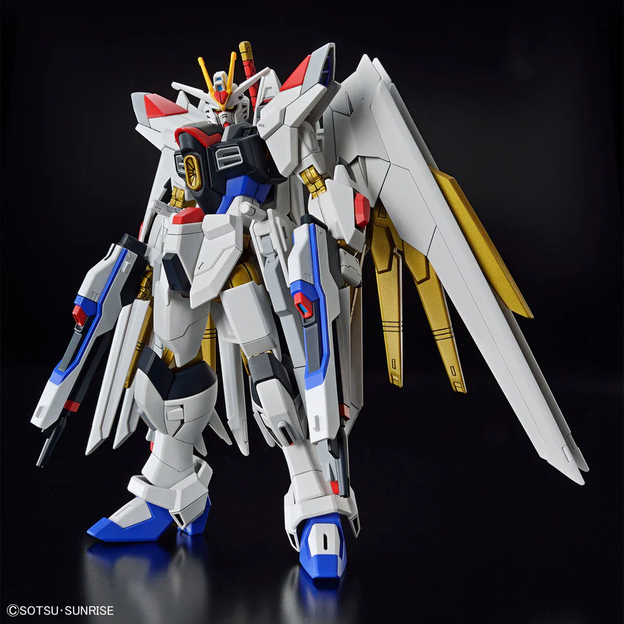 HG Cosmic Era Mighty Strike Freedom Gundam ZGMF/A-262PD-P Compass Mobile Suit 1/144 Scale Model Kit