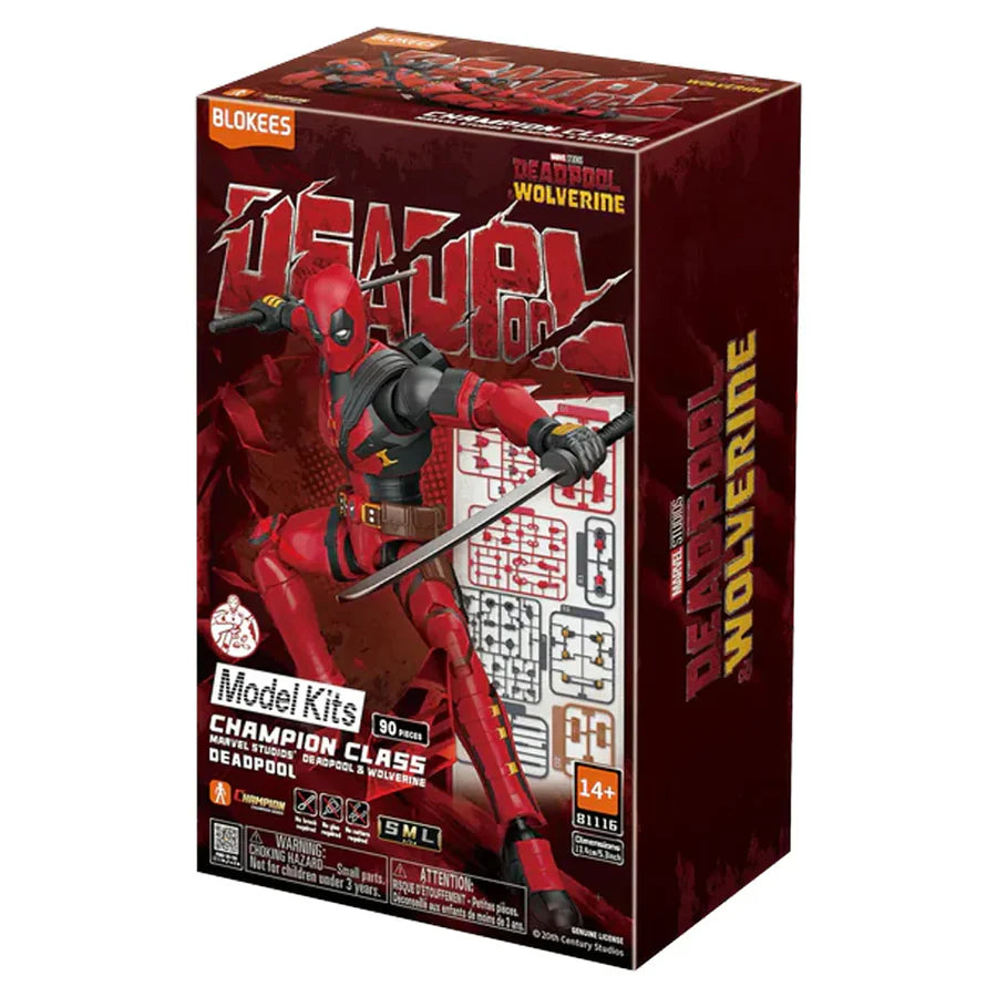 Marvel Deadpool Champion Class Blokees Model Kit
