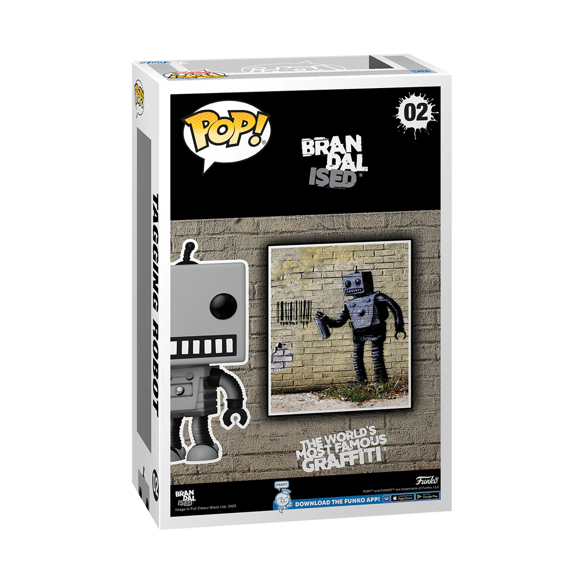 Brandalised Tagging Robot (Banksy) Funko Pop! Vinyl Figure #02