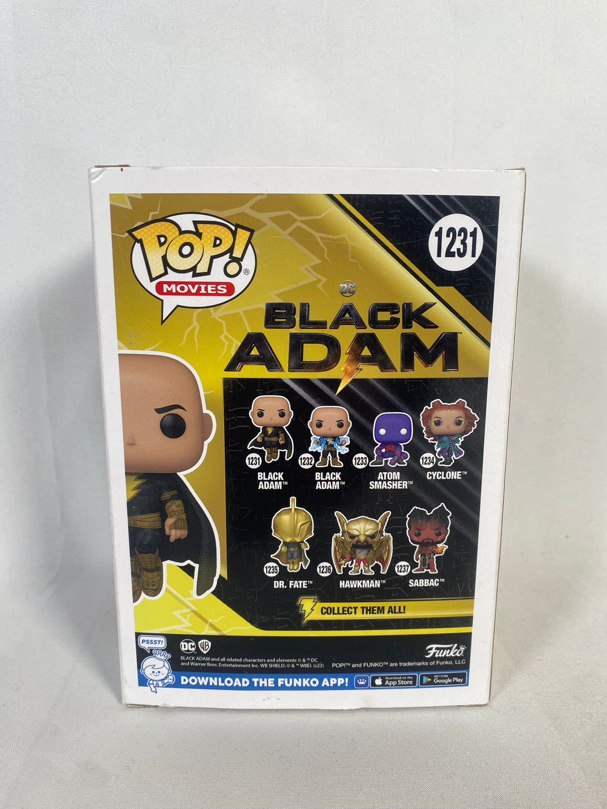 DC Comics Black Adam Funko Pop! Vinyl Figure #1231