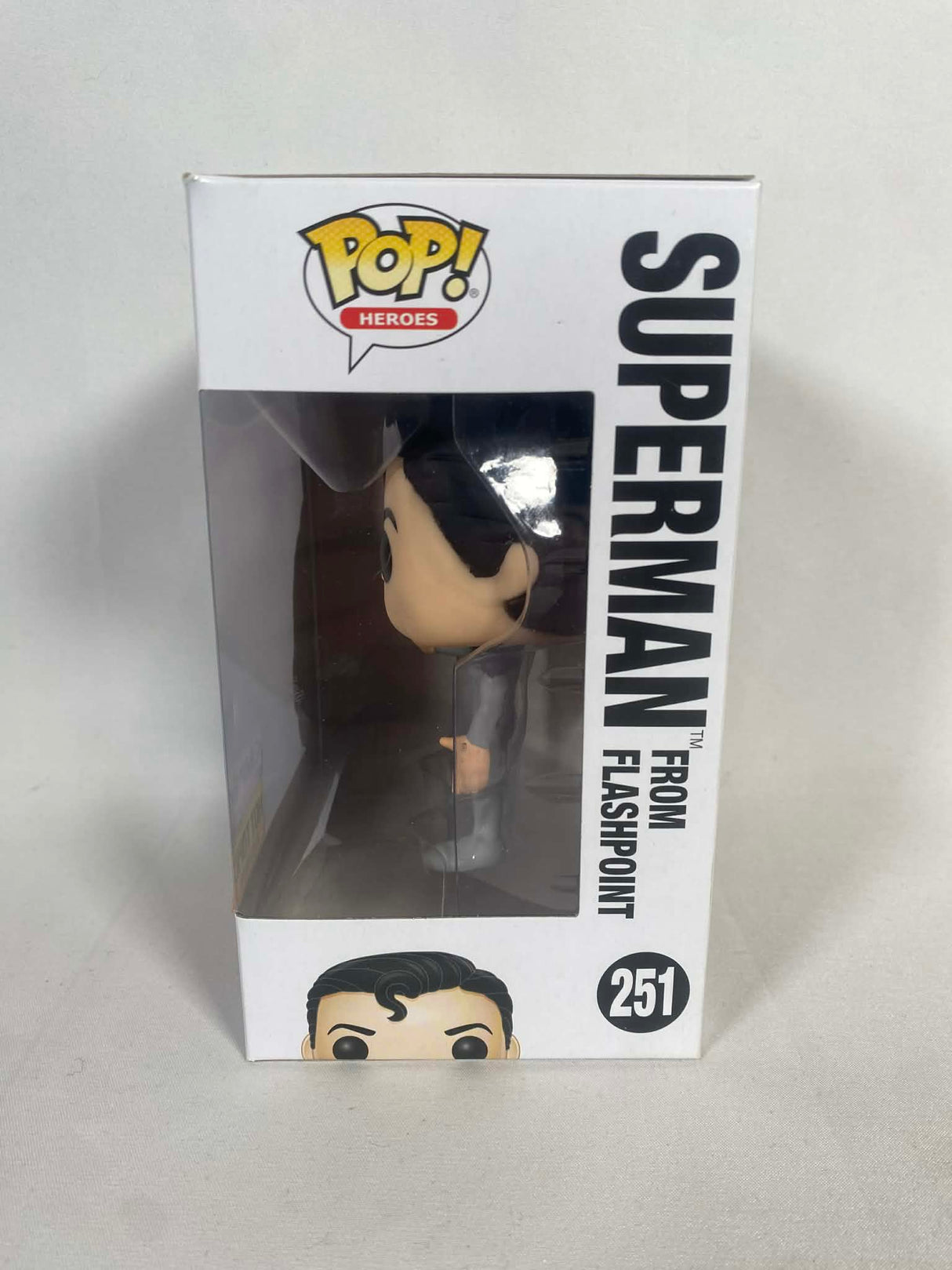 Flashpoint Superman Funko Pop! Vinyl Figure #251 (EMP Release & Hot Topic)