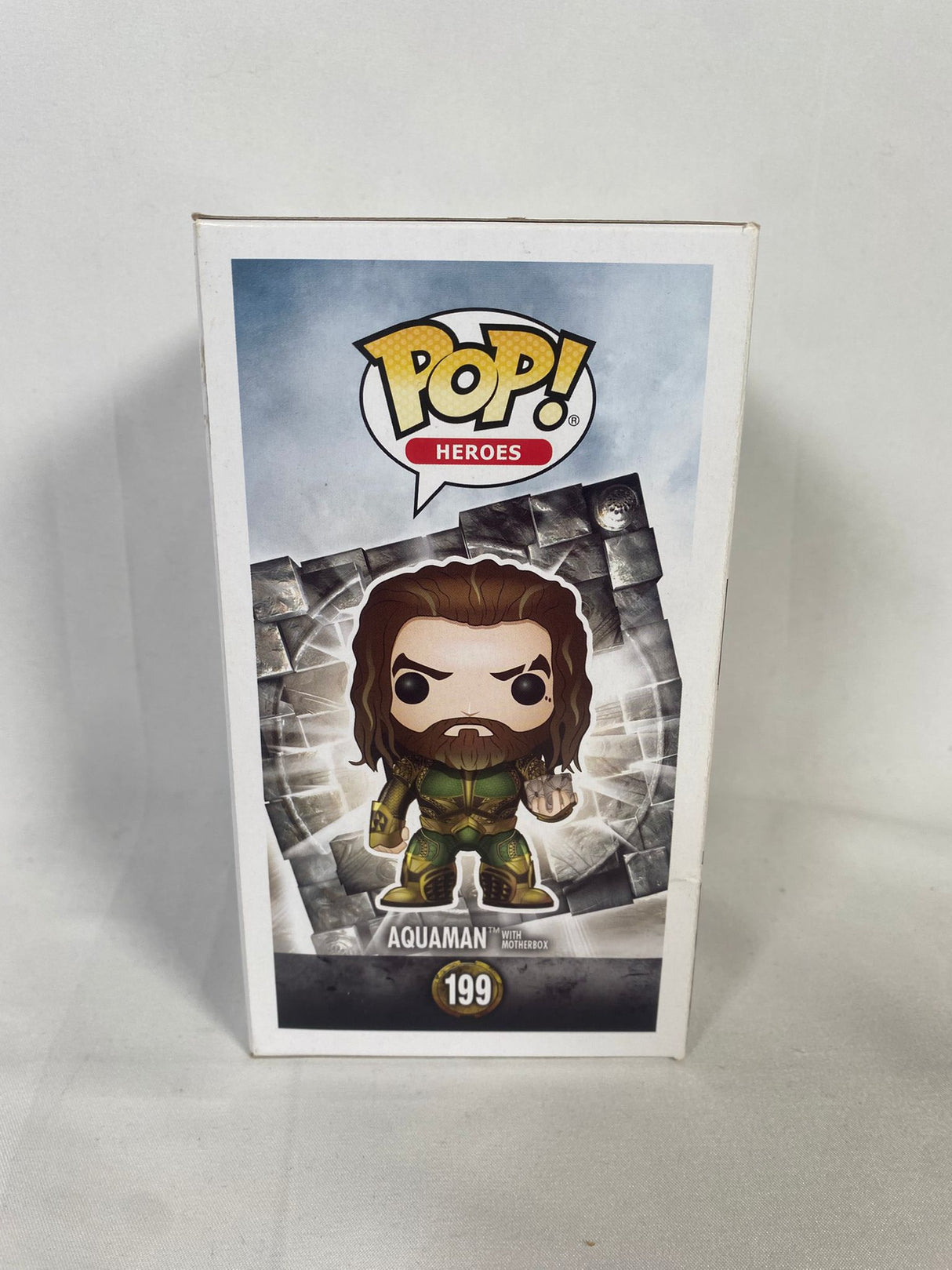 DC Justice League Aquaman and Motherbox Funko Pop! Vinyl Figure #199