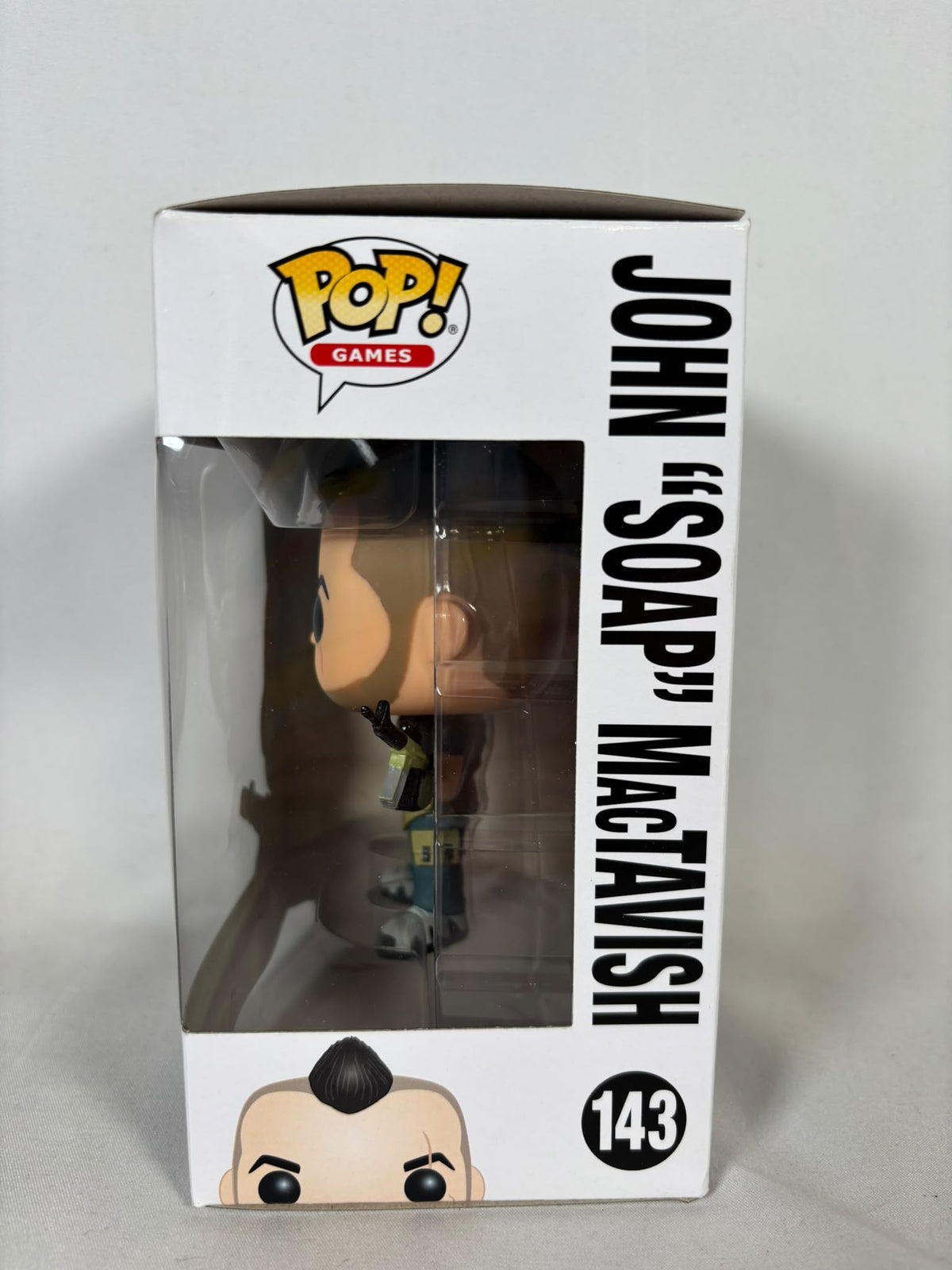 Call of Duty John 'Soap' MacTavish Funko Pop! Vinyl Figure #143