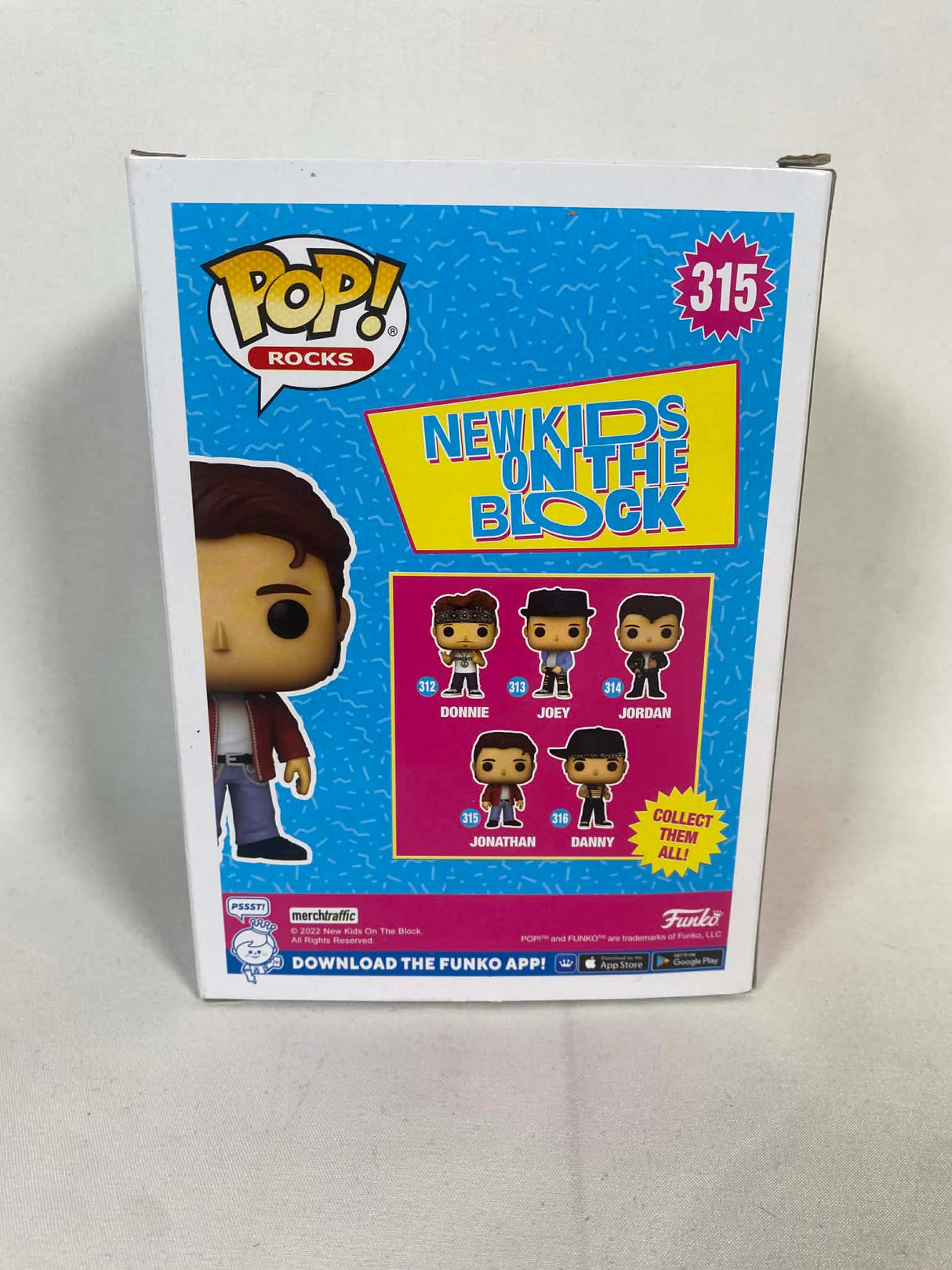 New Kids On The Block Jonathan Funko Pop! Vinyl Figure #315