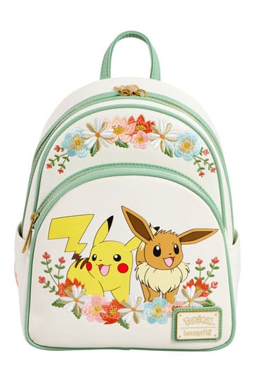 Pokemon by Loungefly Mini Backpack Pikachu & Eevee Floral