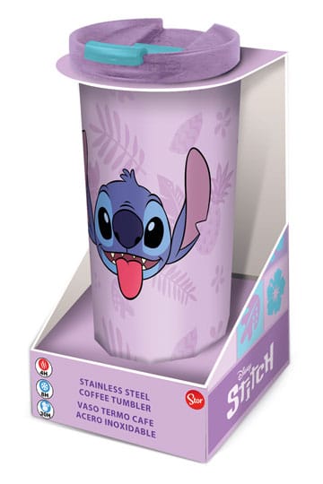 Disney Lilo & Stitch Stitch Palms Stainless Steel Travel Tumbler