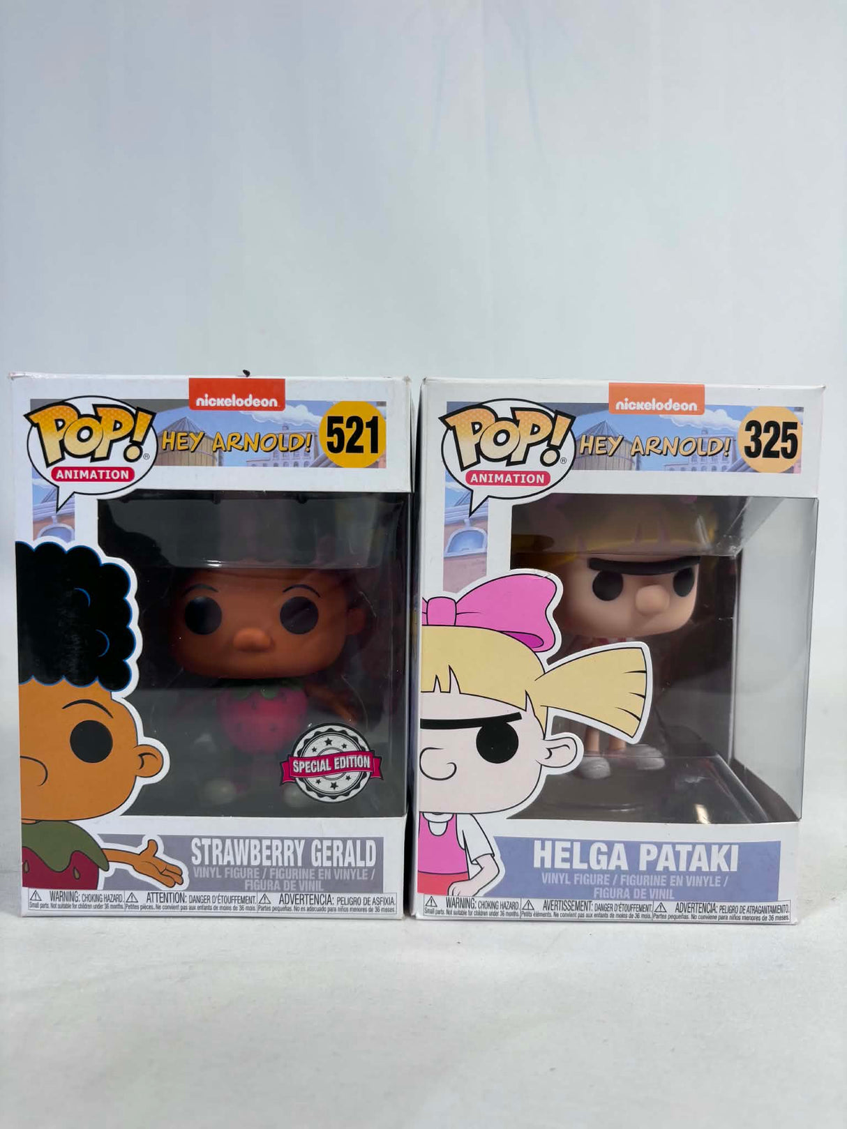 Hey Arnold! Bundle of 2 Funko Pop! Vinyl Figures