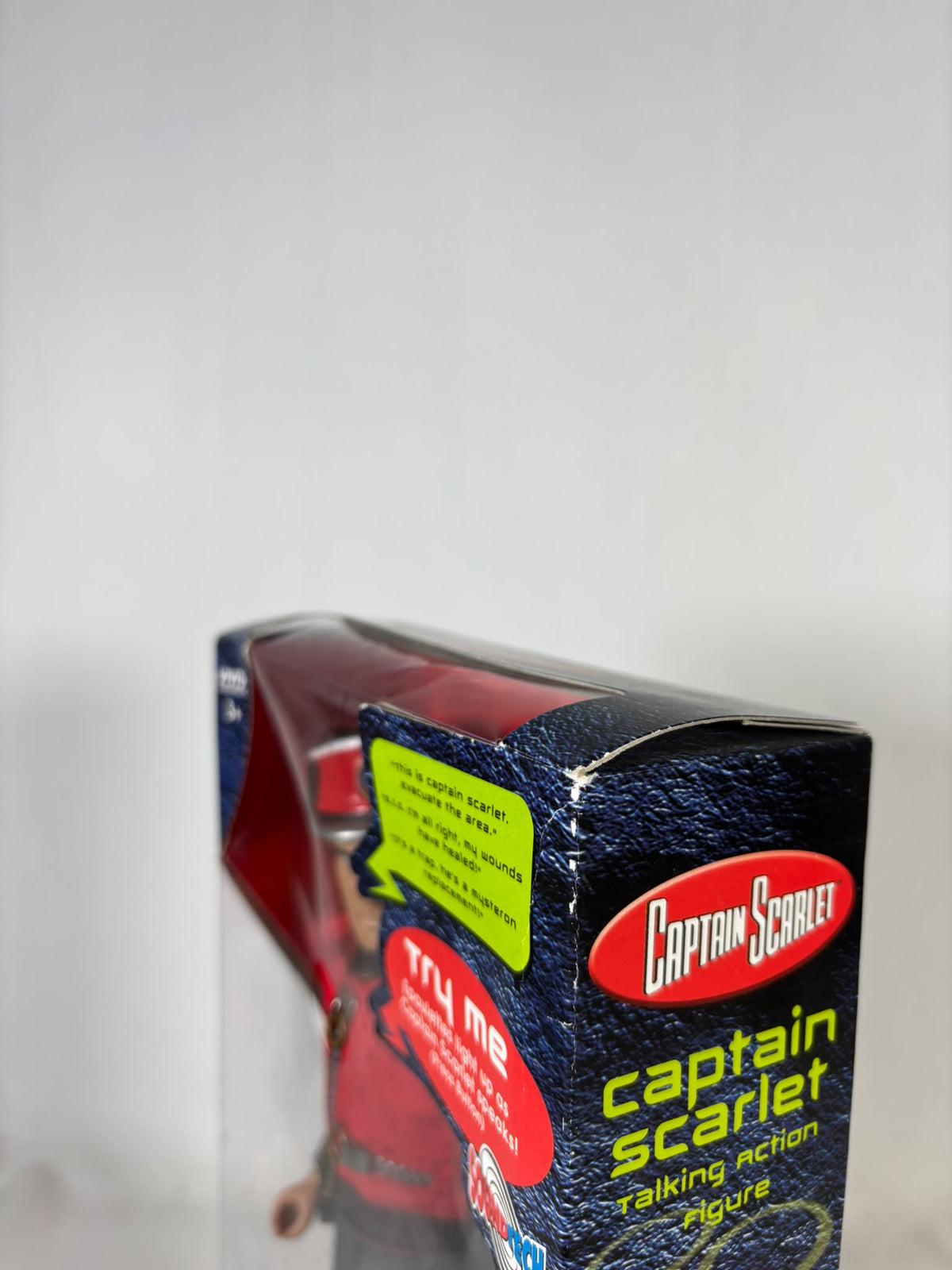 Carlton Captain Scarlet Talking Action Figure 2001