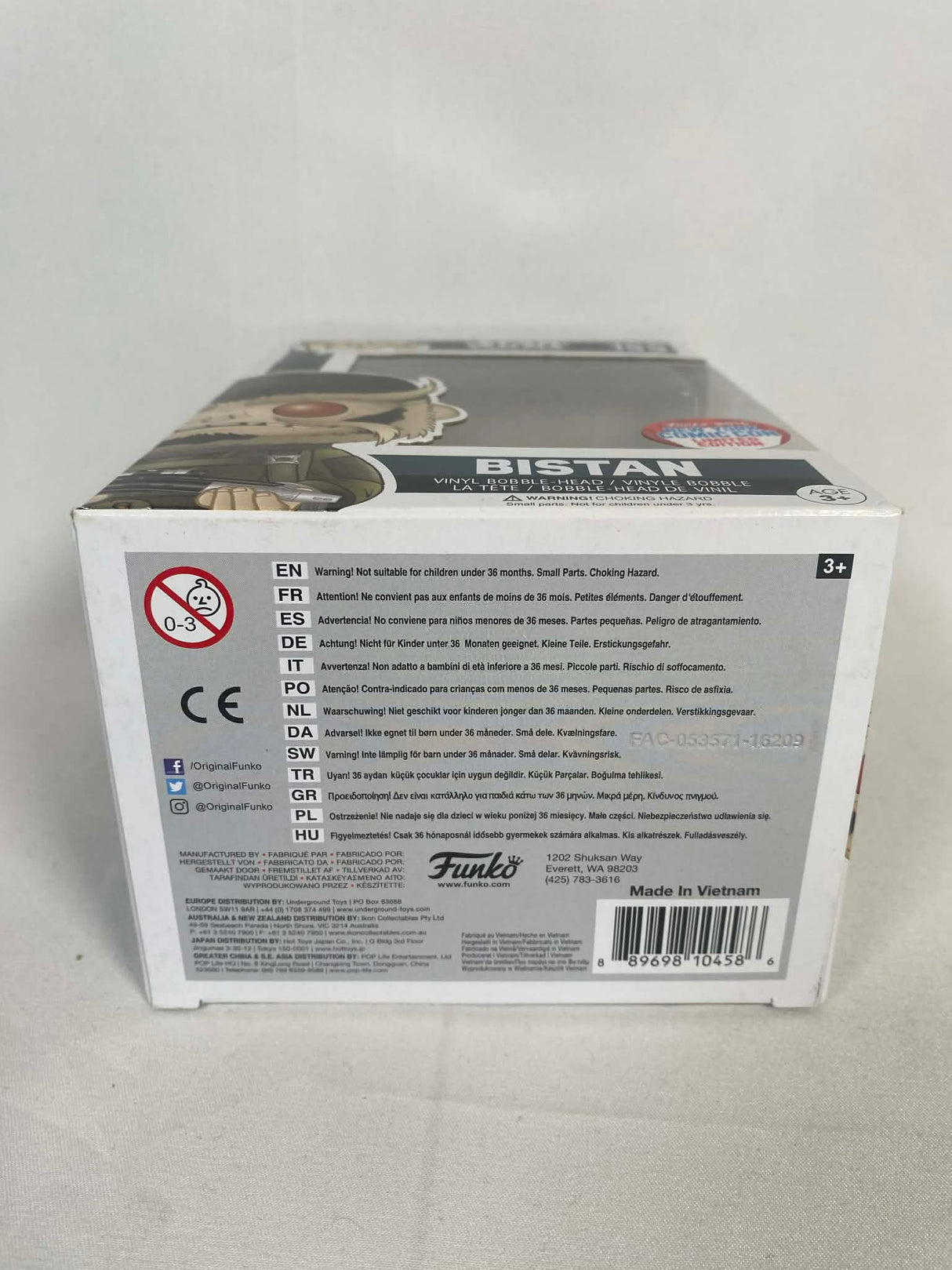 Star Wars Bistan Funko Pop! Vinyl Figure #155 (New York Comic Con Limited Ed)