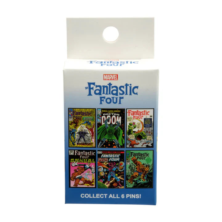 Marvel The Fantastic Four Comic Cover Collectible Pin Mystery Box