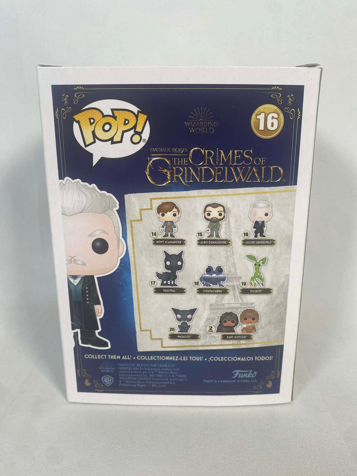 Harry Potter/Fantastic Beasts Gellert Grindelwald Funko Pop! Vinyl Figure #16