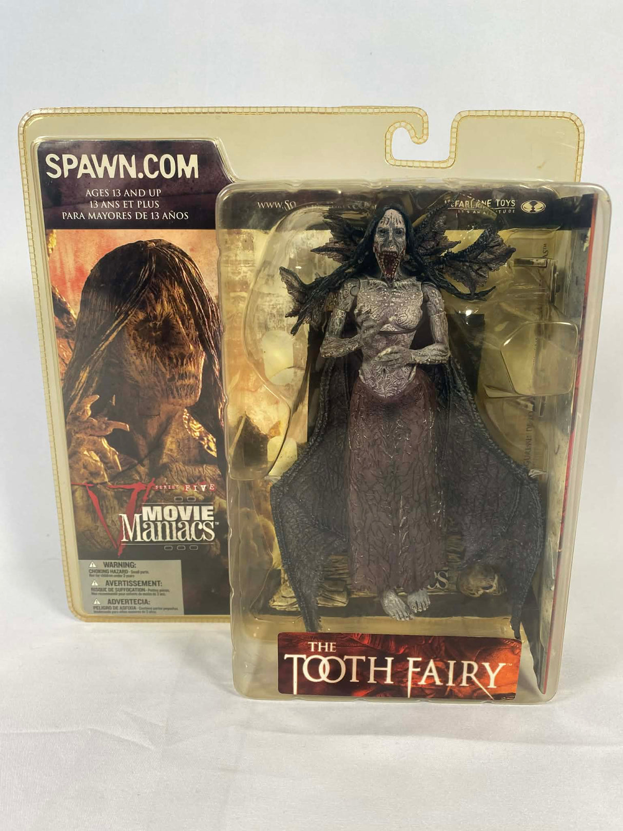 Darkness Falls The Tooth Fairy (Open Mouth Variant) Movie Maniacs Action Figure